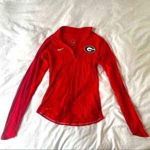 UGA Nike Top